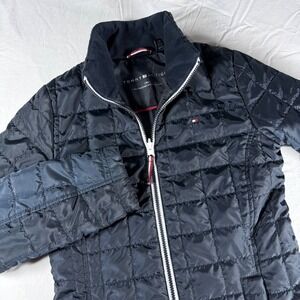Tommy Hilfiger Jacket Womens XXS Navy Quilted Puffer All Weather 3-in-1 Full Zip